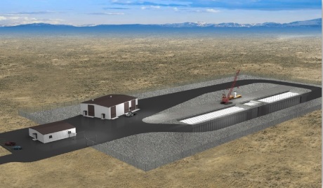 Conceptual design of INL RH LLW facility 460